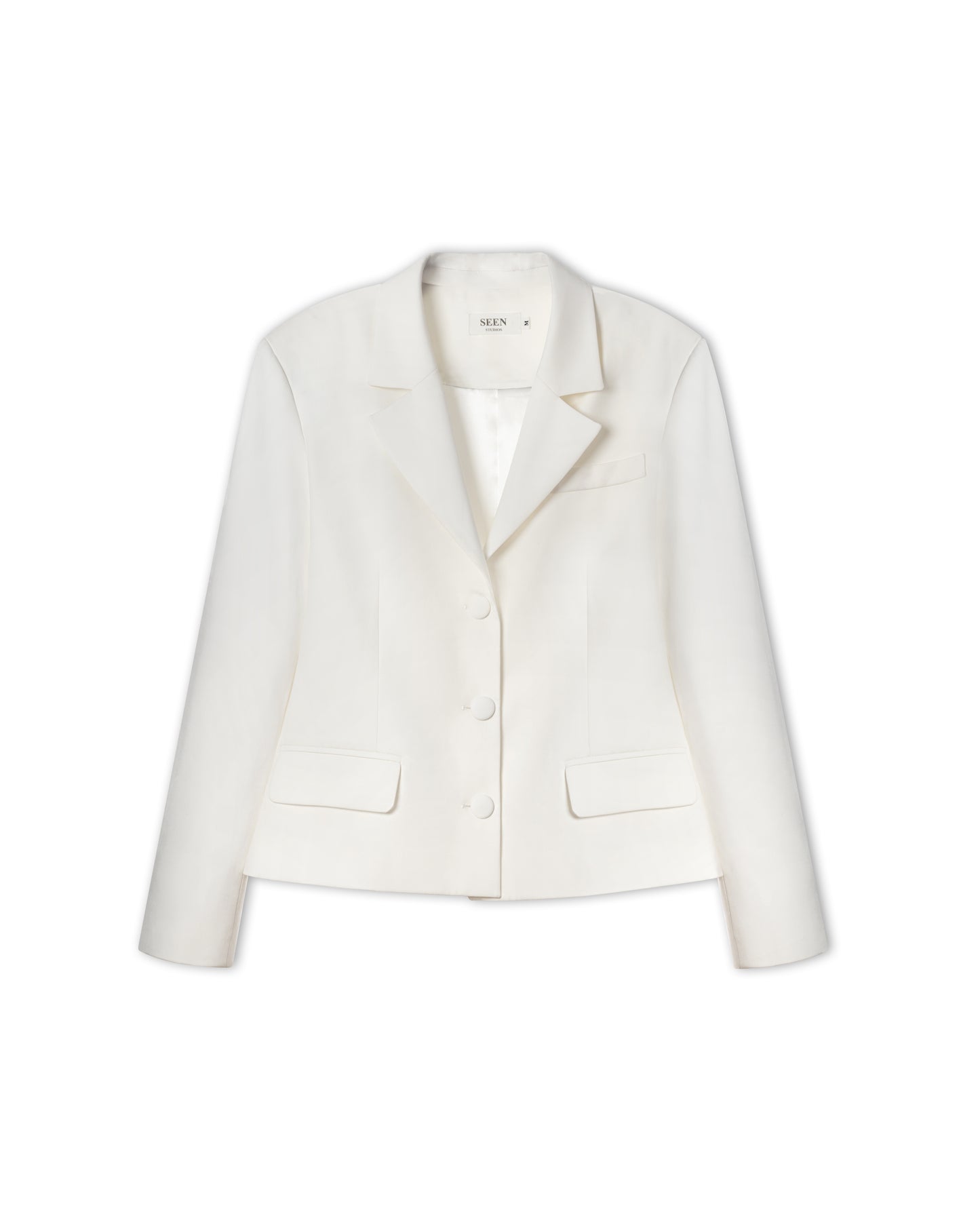 The White Tailored Blazer - product view 3