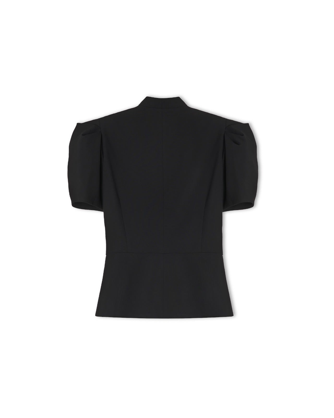 Structured Tie Neck Blouse - product view 4